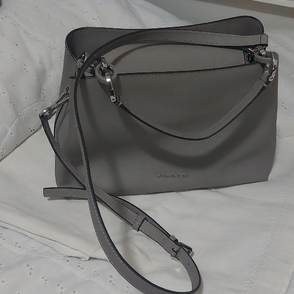 Michael Kors Handbags - Michael Kors Charcoal Crossbody Bag